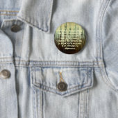 Grungy Ruhe-Gebet im französischen Knopf Button (Beispiel)