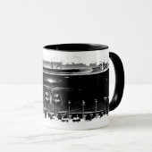 Grungy Schreibmaschinen-Tasse Tasse (VorderseiteRechts)