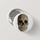 Grungy Skull Button (Vorne & Hinten)