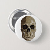 Grungy Skull Button (Vorne & Hinten)