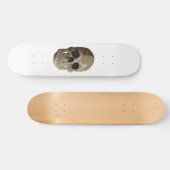 Grungy Skull Halloween Skateboard (Horizontal)