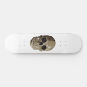 Grungy Skull Halloween Skateboard (Horizontal)