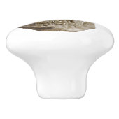 Grungy Skull Keramikknauf (Seitenansicht)