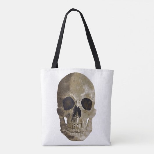 Grungy Skull Tasche (Rückseite)