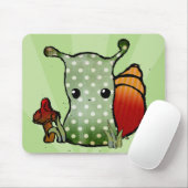 Grungy Snail Mousepad (Mit Mouse)