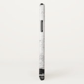 Grungy Stadthintergrund in Schwarzweiss Case-Mate iPhone Hülle (Hinten/Rechts)