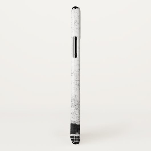 Grungy Stadthintergrund in Schwarzweiss Case-Mate iPhone Hülle (Hinten/Rechts)