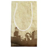 Grungy Stadthintergrund Kleine Geschenktüte (Vorderseite)