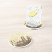 Grungy Stadthintergrund Untersetzer (Seite)