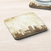 Grungy Stadthintergrund Untersetzer (Linke Seite)