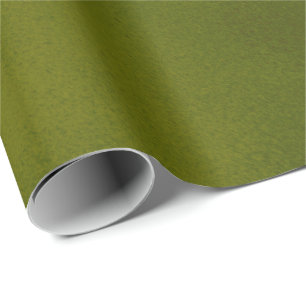 Grungy Styled Fleck Dunkelgrün Geschenkpapier