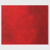 Grungy Styled Schmierer Rot Geschenkpapier (Flach)