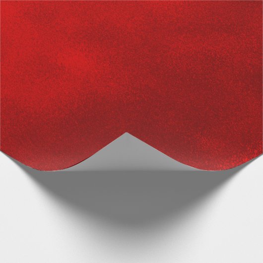 Grungy Styling Rot Geschenkpapier (Ecke)