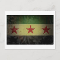 Grungy Syria Flag