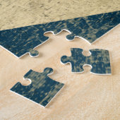 Grungy Union Jack Flag, Vereinigtes Königreich Puzzle (Seite)