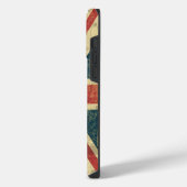 Grungy Union Jack iPhone Hülle (Linke Seite)