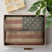 Grungy USA Flag Seidenpapier (Geschenk)