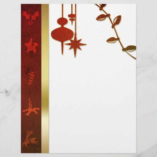 Grungy Vintag Gold Christmas (Vorderseite)