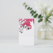 Grungy Visitenkarte (Stehend Vorderseite)