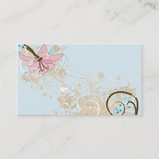 Grungy Visitenkarte (Vorderseite)