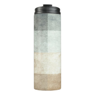 grungy wasserfarbenartiges grafisches abstraktes thermosbecher