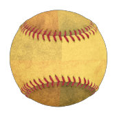 grungy wasserfarbige Grafik abstrakt 2 Baseball (Rückseite)