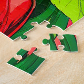 Grünhaare mit Augenauffangen Puzzle (Seite)