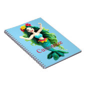 Grünhaarige Meerjungfrau Thunder_Cove Notizblock (Rechte Seite)