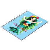 Grünhaarige Meerjungfrau Thunder_Cove Notizblock (Linke Seite)