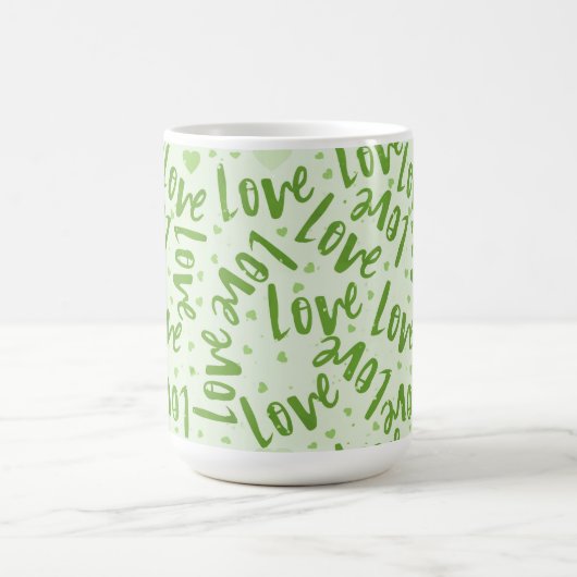 GRÜNHÄNDISCHE LIEBE KAFFEETASSE (Mittel)