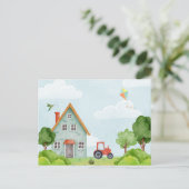 Grünhaus Postkarte (Stehend Vorderseite)