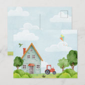 Grünhaus Postkarte (Vorne/Hinten)