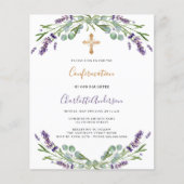 Grünhaushalt für Lavendel - Bekräftigung (Vorderseite)