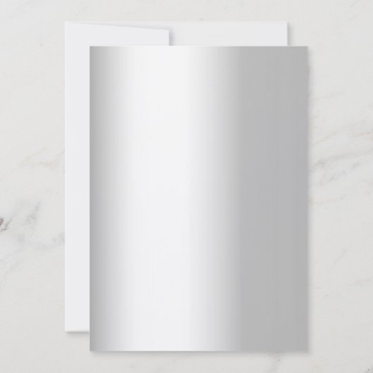 Grünhochzeit Einladung (Rückseite)