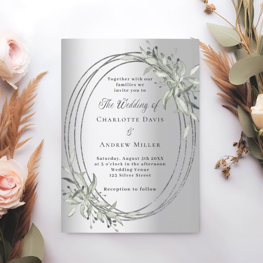 Grünhochzeit Einladung