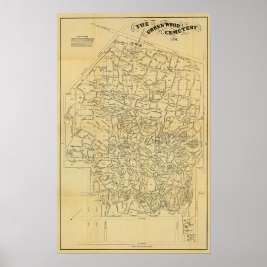 Grünholz-Friedhof Poster (Vorne)