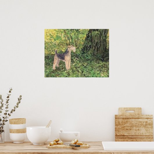 Grünholz Poster (Küche)