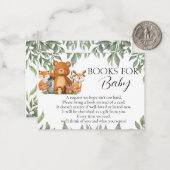 Grünholzbücher für Kleinkinder Mitteilungskarte (Vorderseite/Rückseite Beispiel)