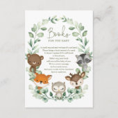 Grünholztierbücher für Kinder Begleitkarte (Vorderseite)