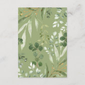 Grünholztierbücher für Kinder Begleitkarte (Rückseite)