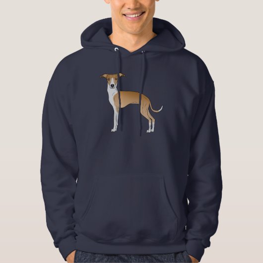 Grünhuhnhund-Hund Hoodie (Vorderseite)