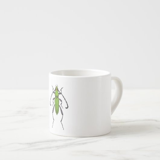 Grünkäfer Espressotasse (Vorderseite Rechts)