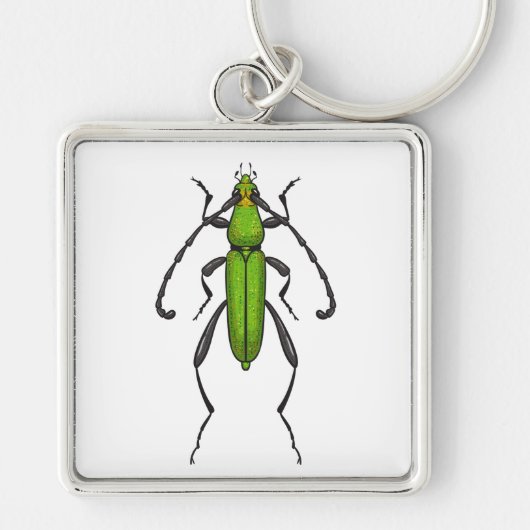 Grünkäfer Schlüsselanhänger (Vorne)