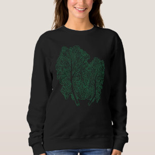 Grünkohl Gemüse Vegan Vegetarisch Diät Veganismus Sweatshirt