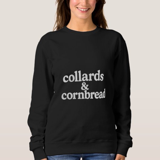 Grünkohl & Maisbrot Sweatshirt (Vorderseite)