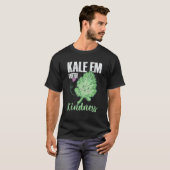 Grünkohl Mit Freundlichkeit Vegetarisch Gemüse Veg T-Shirt (Vorne ganz)