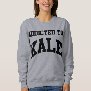 Grünkohl-Süchtig-Crewneck-Sweatshirt Sweatshirt