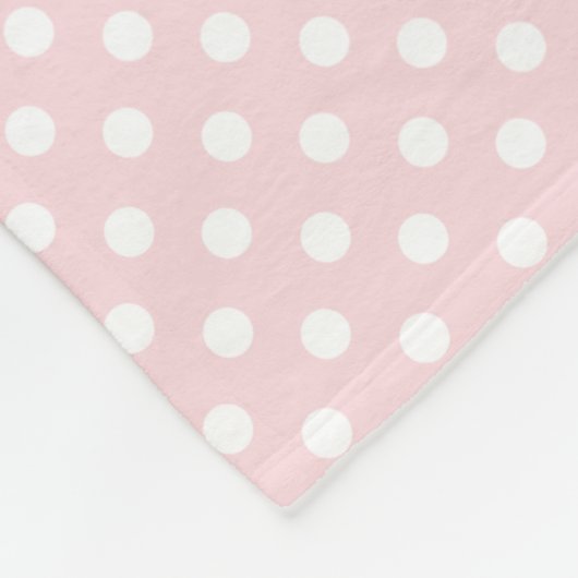 Grünkraut Rosa Personalisiertes Mädchen Fleecedecke (Ecke)