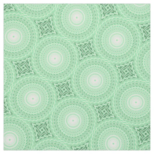 Grünkreismuster Stoff (Muster)