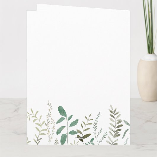 Grünkreuz Dankeskarte (Rückseite)